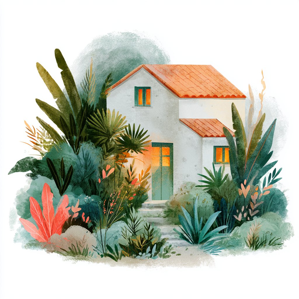 Casa rodeada de vegetación — We Host by We Terra